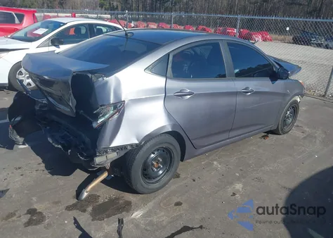 2015 Hyundai Accent Gls из США, поврежденный, VIN KMHCT4AE3FU930123